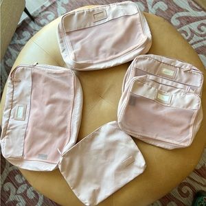 CALPAK Packing Cubes Set (5 Pieces) in Pink Sand